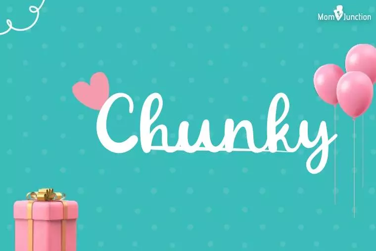 Chunky Birthday Wallpaper