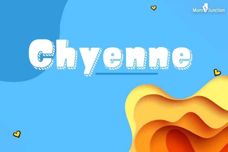 Chyenne 3D Wallpaper
