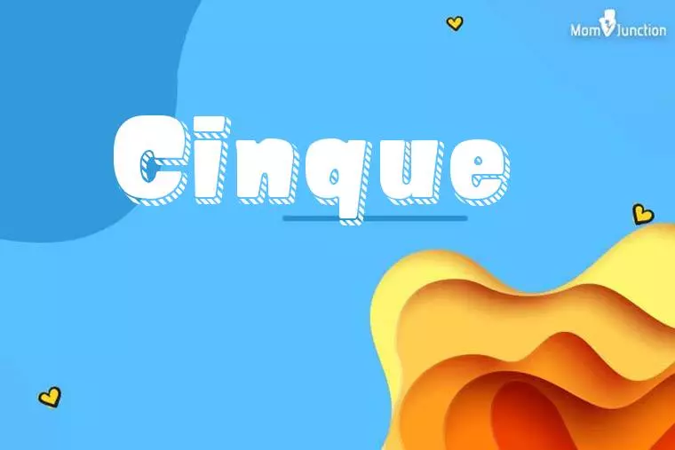 Cinque 3D Wallpaper