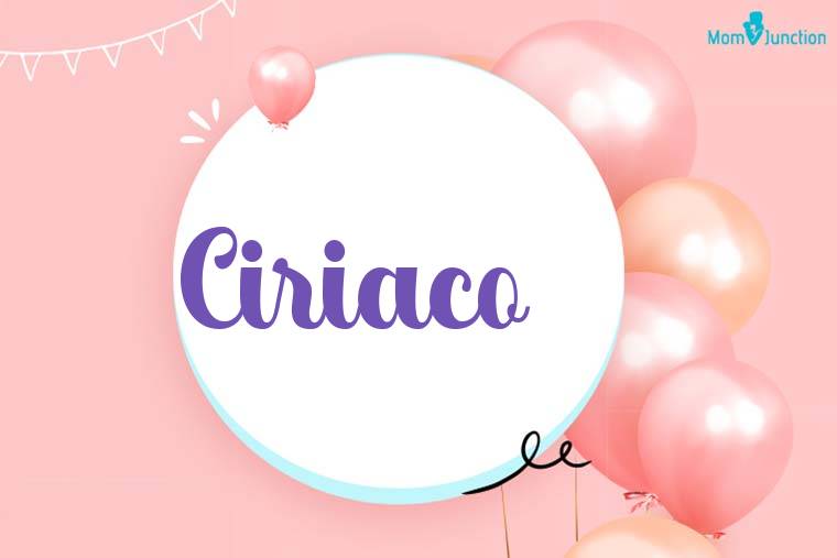Ciriaco Birthday Wallpaper