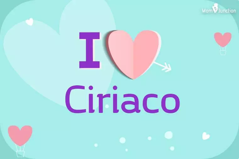 I Love Ciriaco Wallpaper