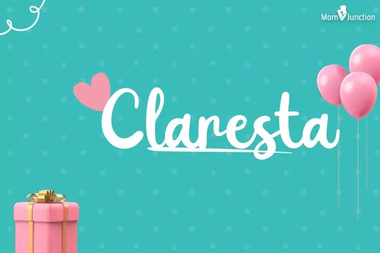 Claresta Birthday Wallpaper