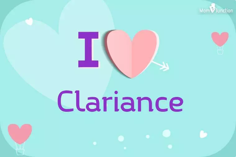 I Love Clariance Wallpaper