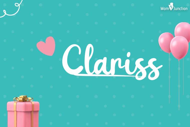 Clariss Birthday Wallpaper