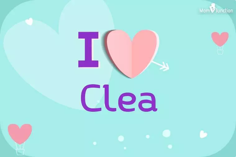 I Love Clea Wallpaper