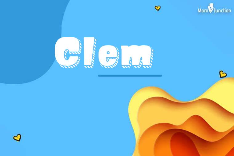 Clem 3D Wallpaper