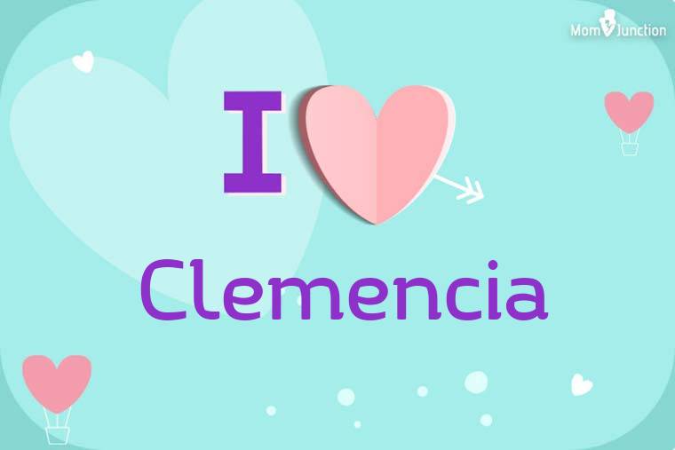 I Love Clemencia Wallpaper