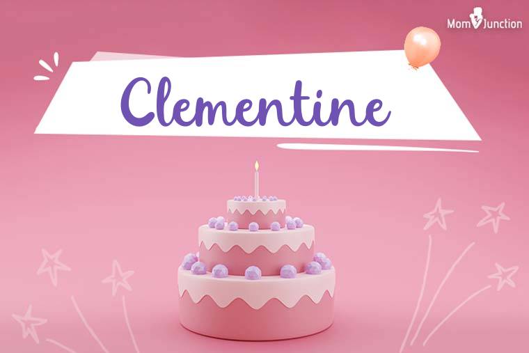 Clementine Birthday Wallpaper