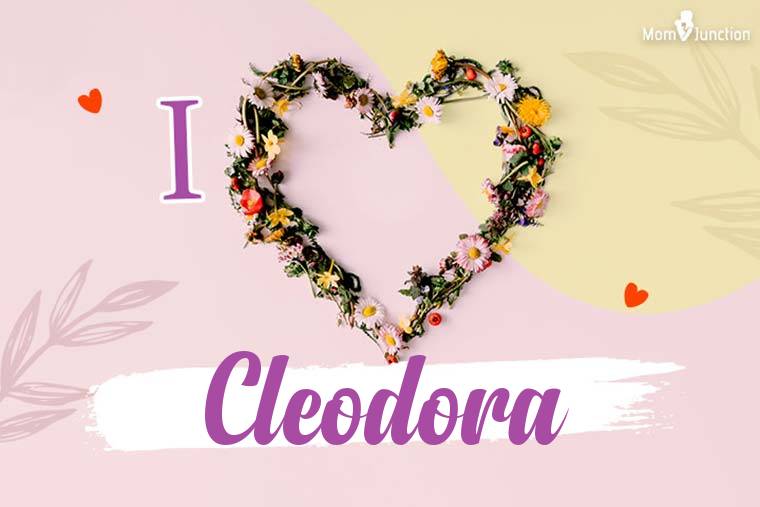 I Love Cleodora Wallpaper