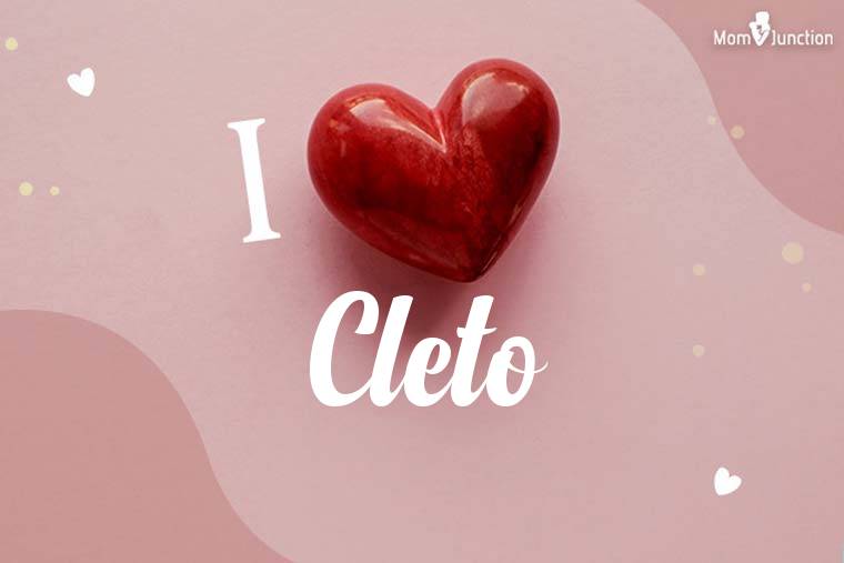 I Love Cleto Wallpaper