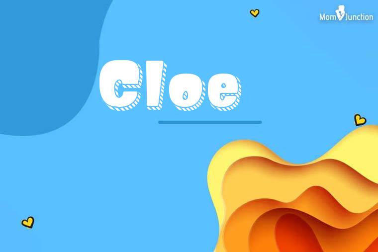 Cloe 3D Wallpaper
