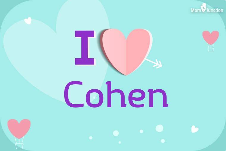 I Love Cohen Wallpaper