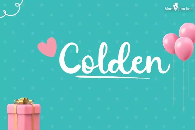 Colden Birthday Wallpaper