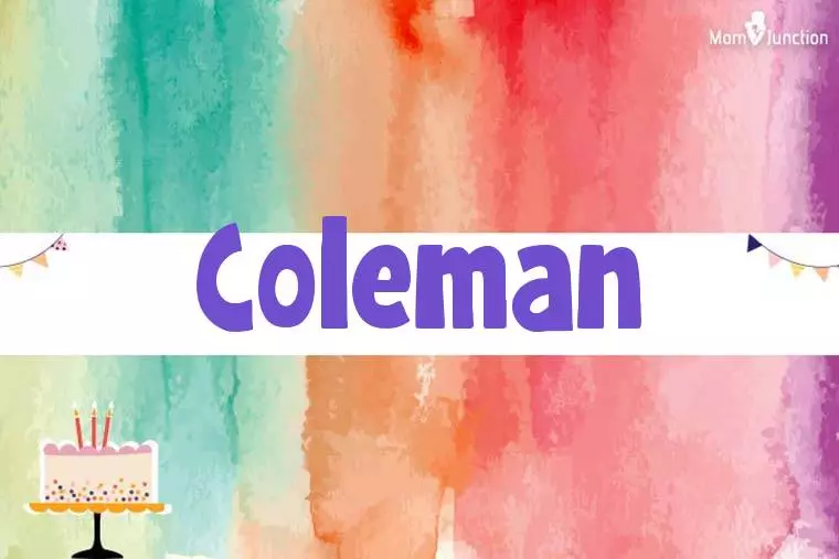 Coleman Birthday Wallpaper