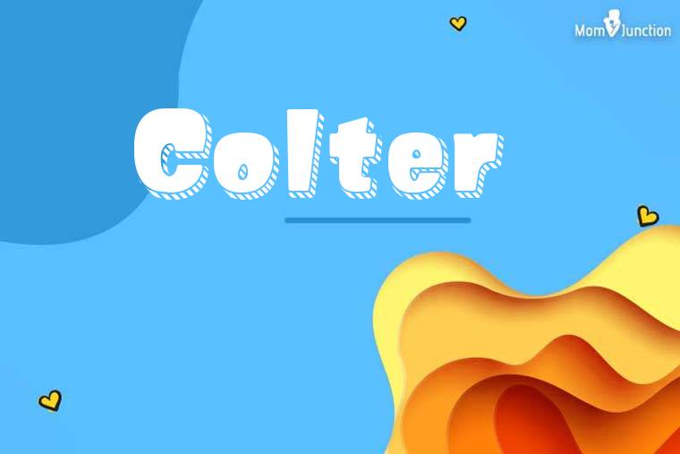 Colter 3D Wallpaper