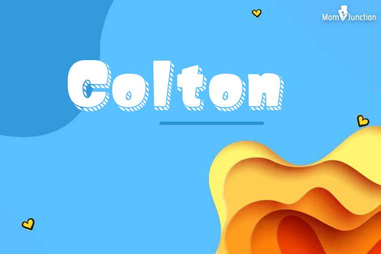 Colton 3D Wallpaper