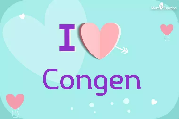 I Love Congen Wallpaper