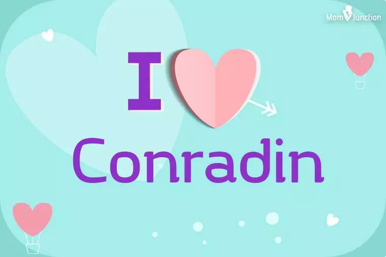 I Love Conradin Wallpaper