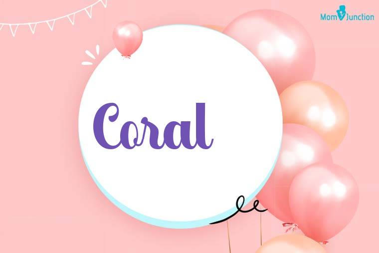 Coral Birthday Wallpaper