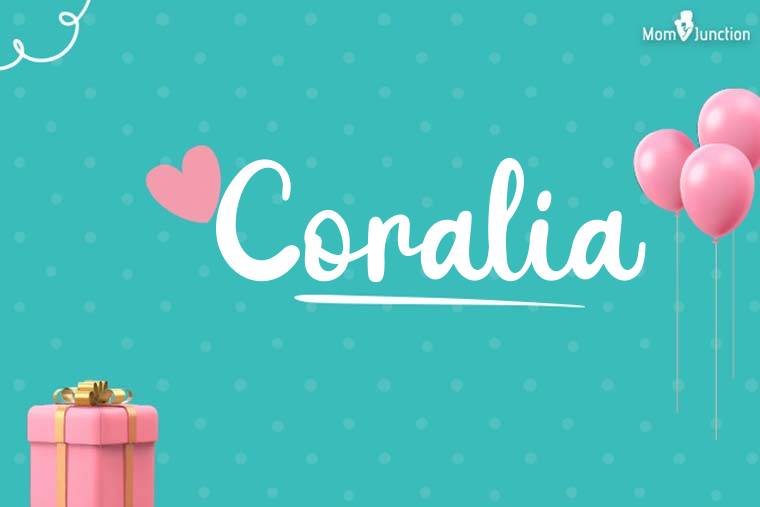 Coralia Birthday Wallpaper