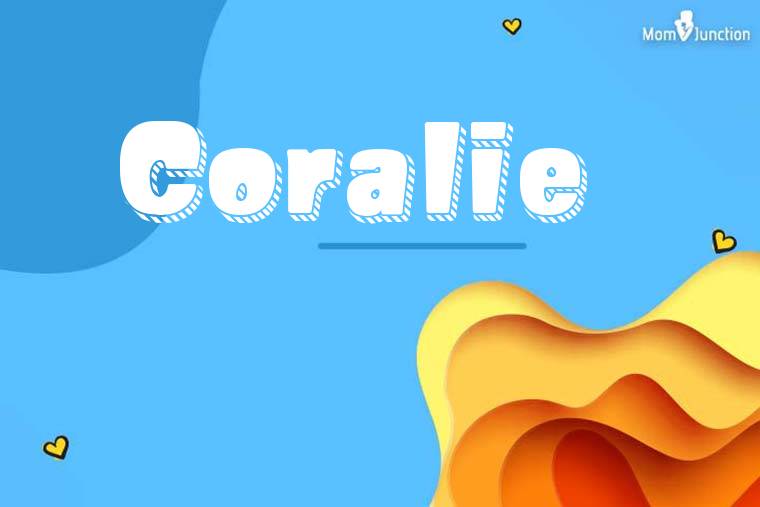 Coralie 3D Wallpaper