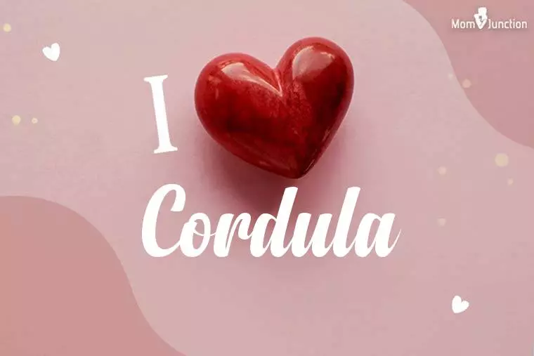 I Love Cordula Wallpaper