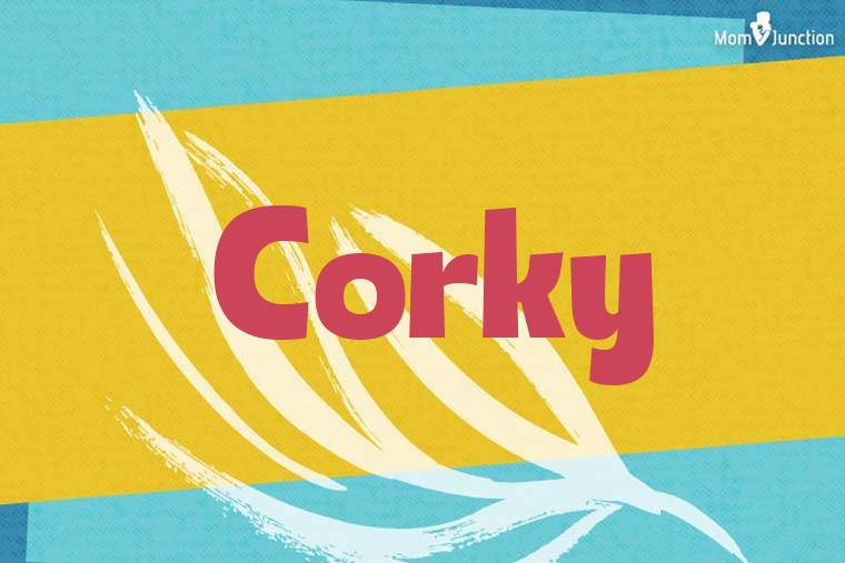 Corky Stylish Wallpaper