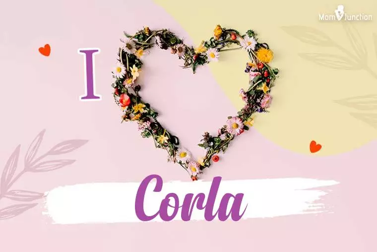 I Love Corla Wallpaper