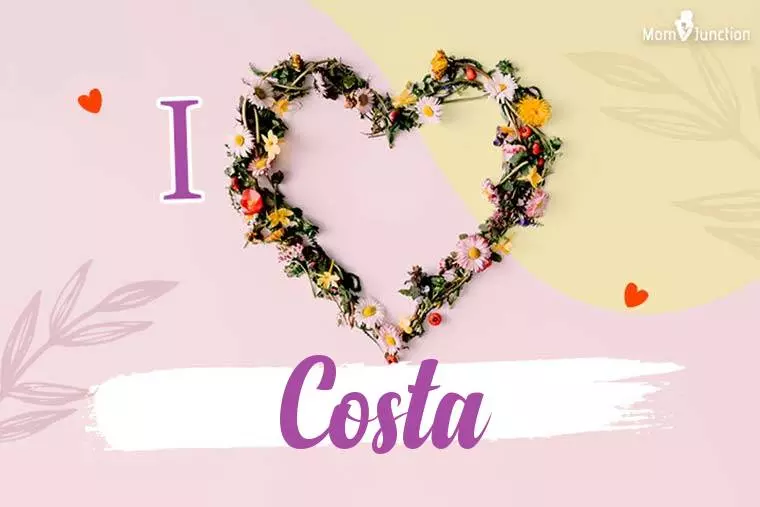 I Love Costa Wallpaper