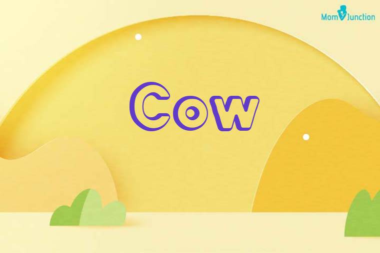 Cow 3D Wallpaper