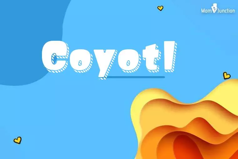 Coyotl 3D Wallpaper