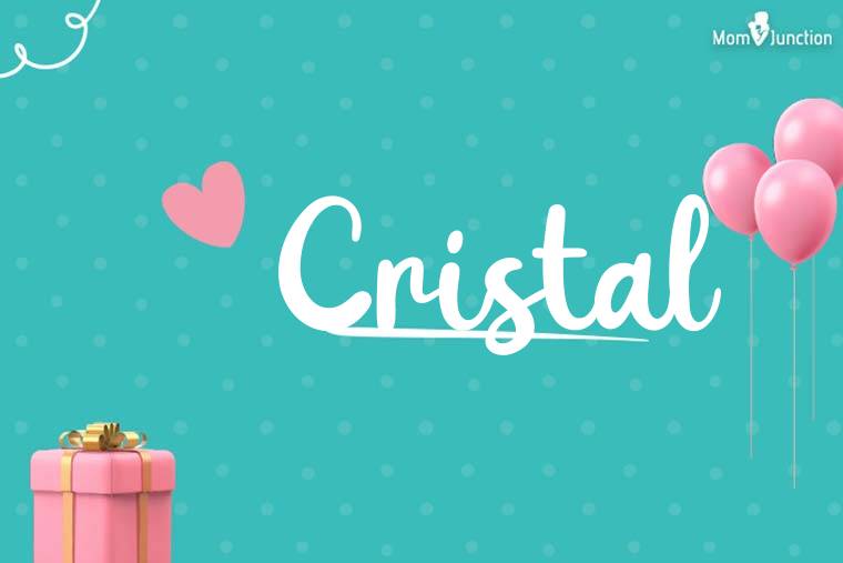Cristal Birthday Wallpaper