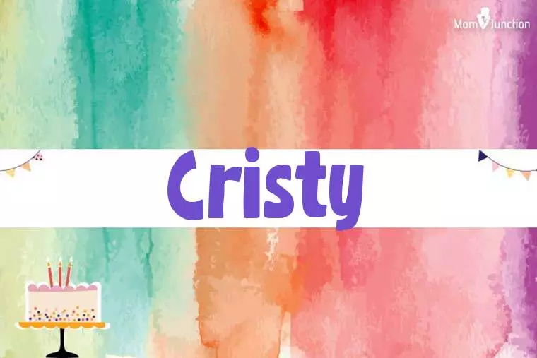 Cristy Birthday Wallpaper