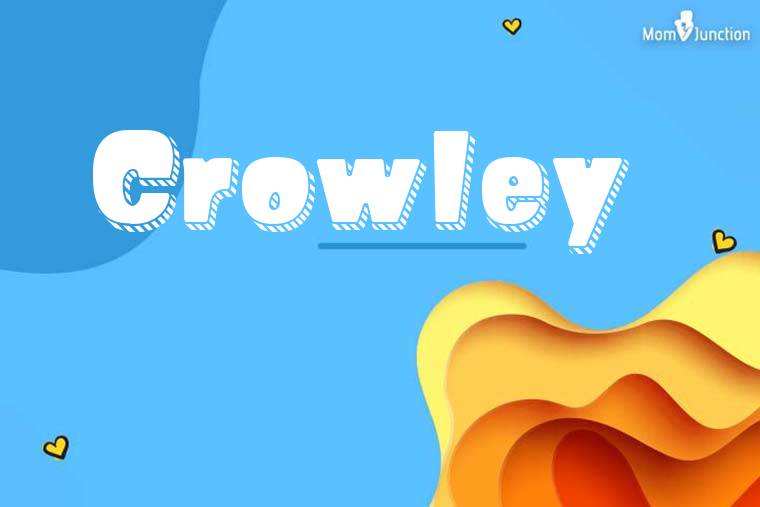 Crowley 3D Wallpaper