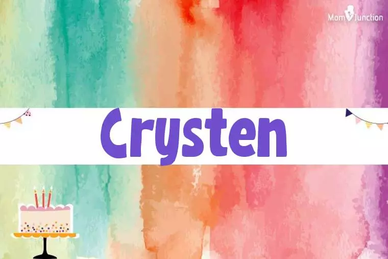 Crysten Birthday Wallpaper