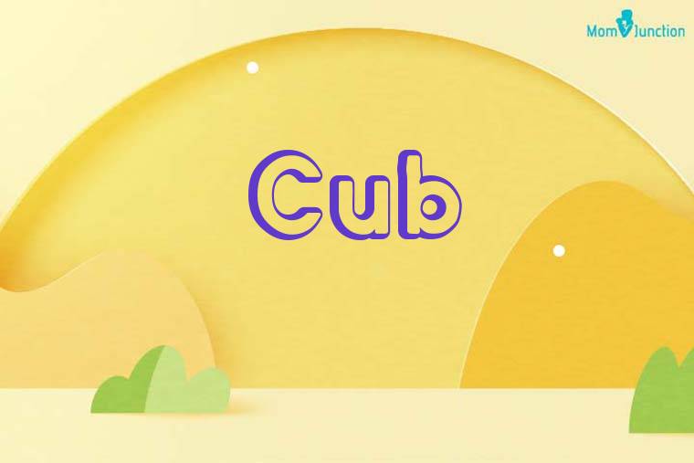 Cub 3D Wallpaper