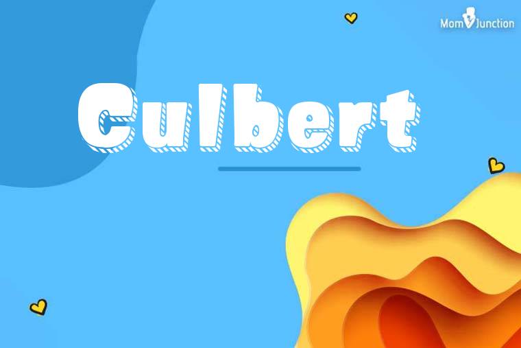 Culbert 3D Wallpaper