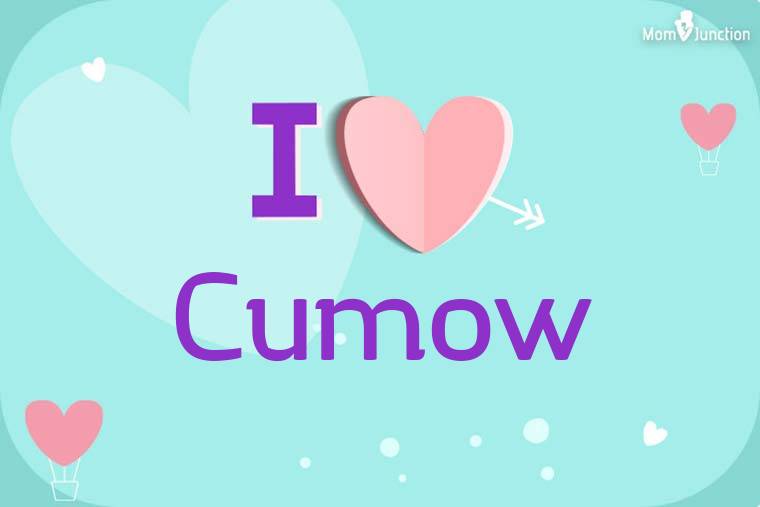 I Love Cumow Wallpaper
