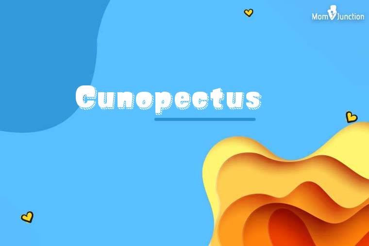Cunopectus 3D Wallpaper