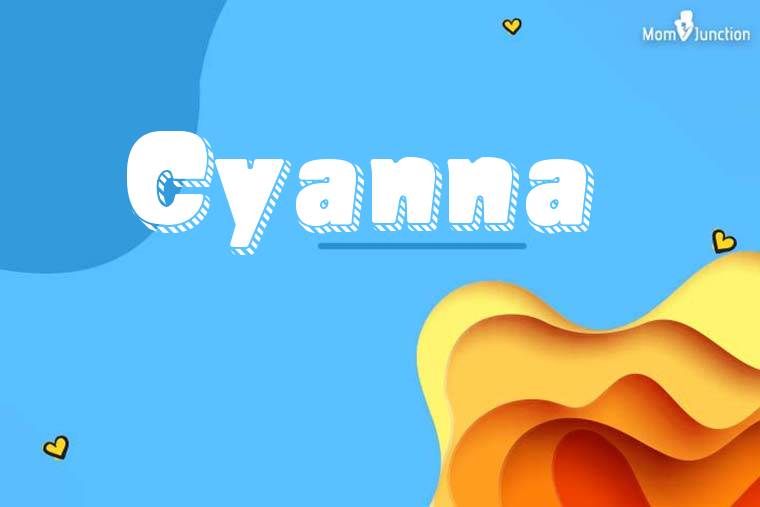 Cyanna 3D Wallpaper