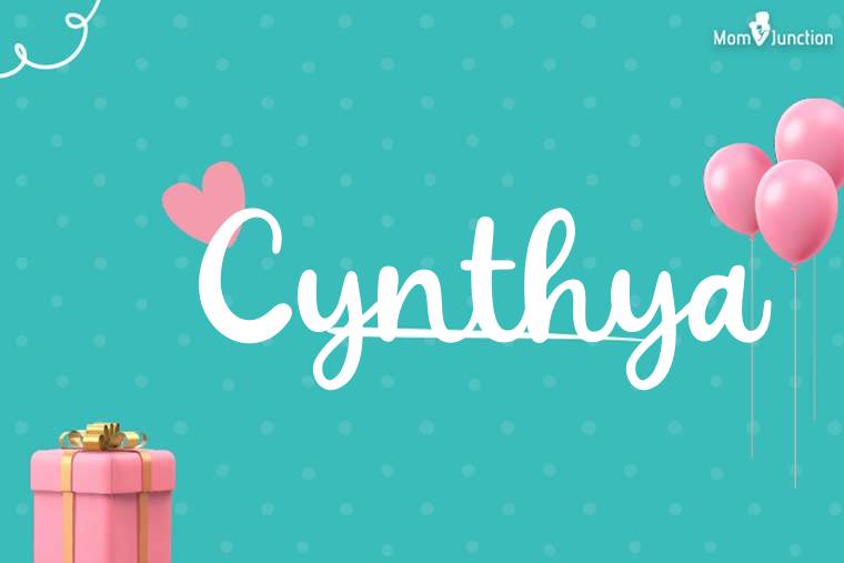 Cynthya Birthday Wallpaper