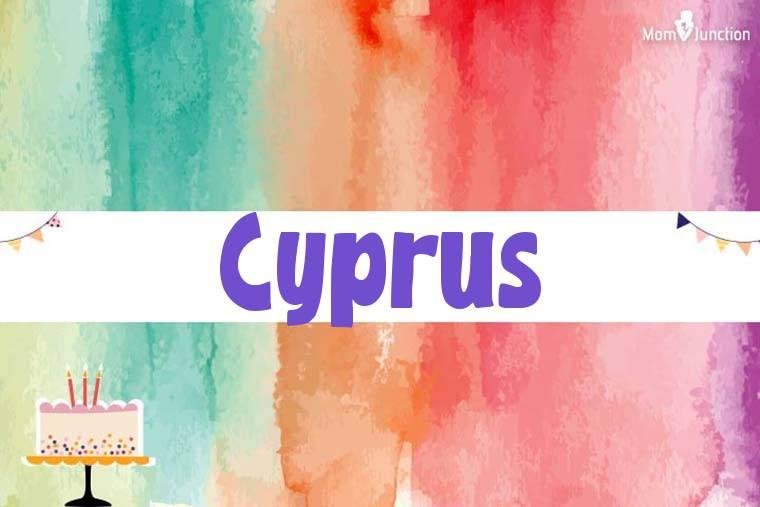 Cyprus Birthday Wallpaper