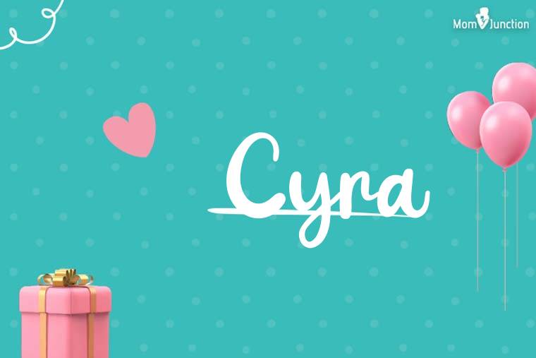 Cyra Birthday Wallpaper