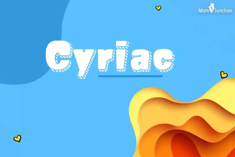 Cyriac 3D Wallpaper