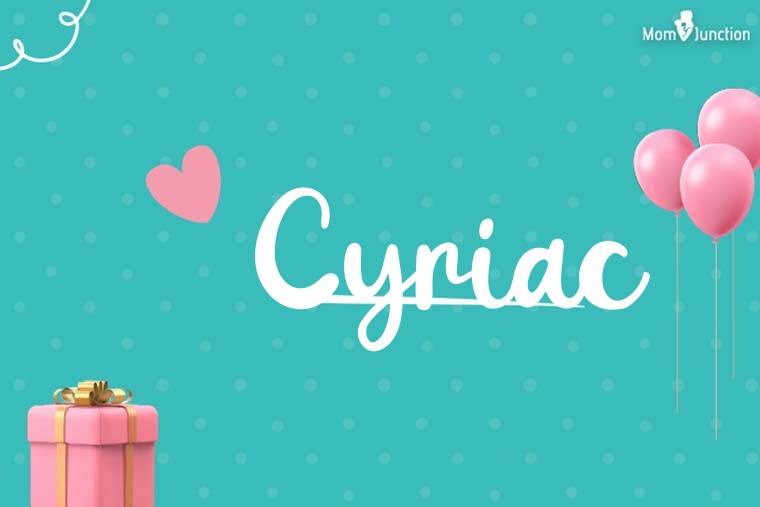 Cyriac Birthday Wallpaper