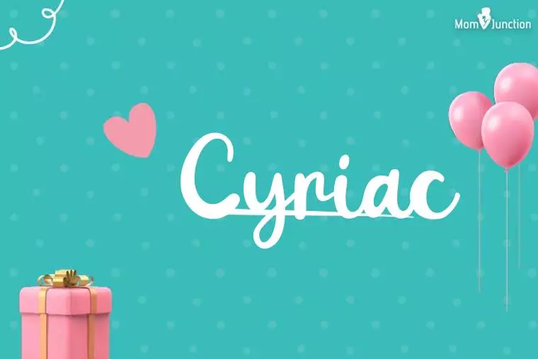 Cyriac Birthday Wallpaper