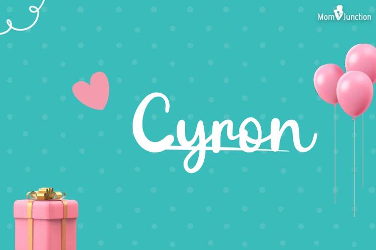 Cyron Birthday Wallpaper