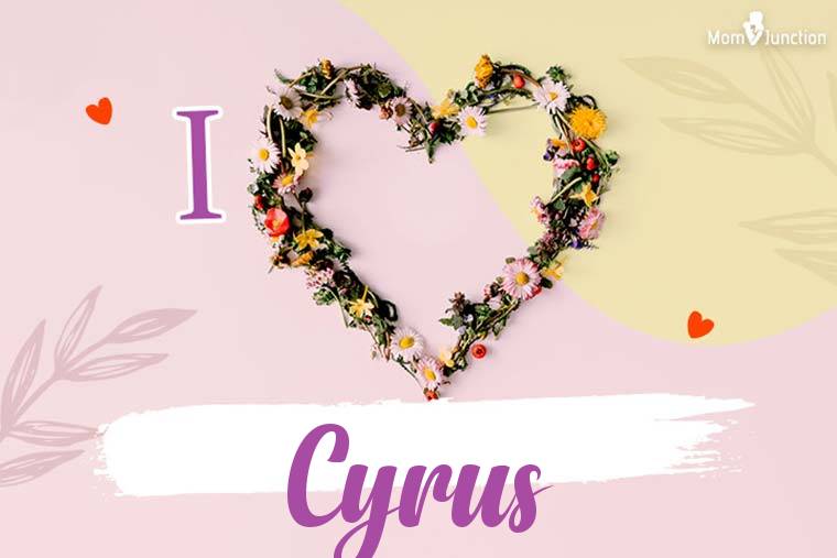I Love Cyrus Wallpaper