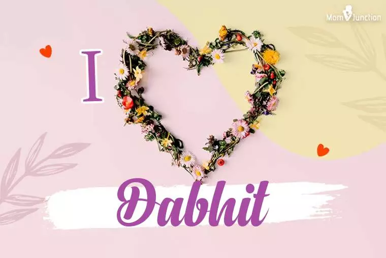 I Love Dabhit Wallpaper