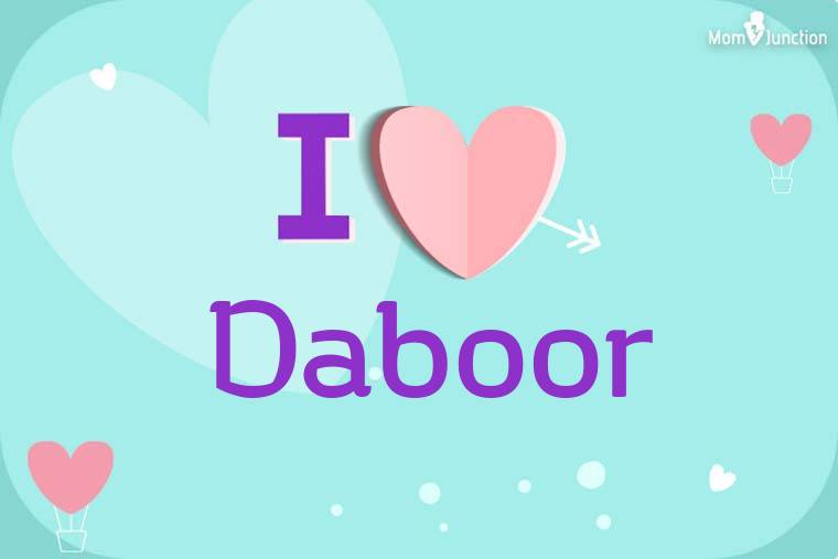 I Love Daboor Wallpaper